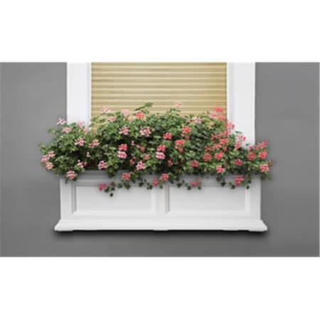 Lawnitator 5822W Fairfield 3ft Window Box- White LA2621756